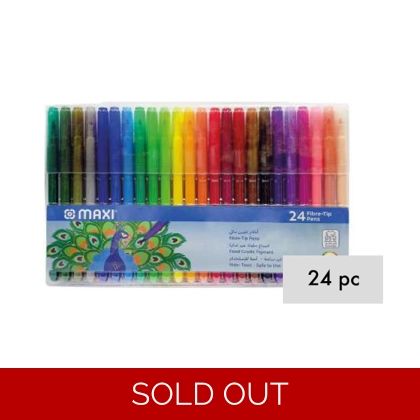 Fiber Tips Sketch Pen Maxi 24 Color